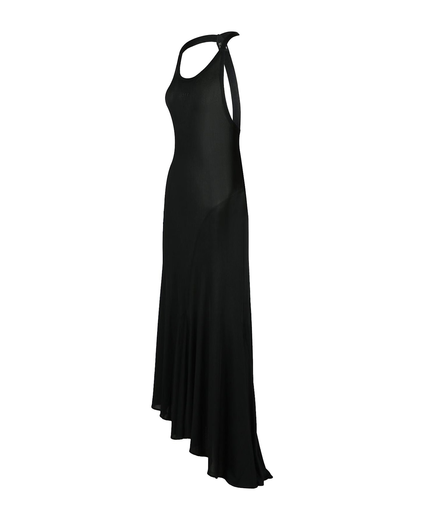 Black Viscose Dress - 2