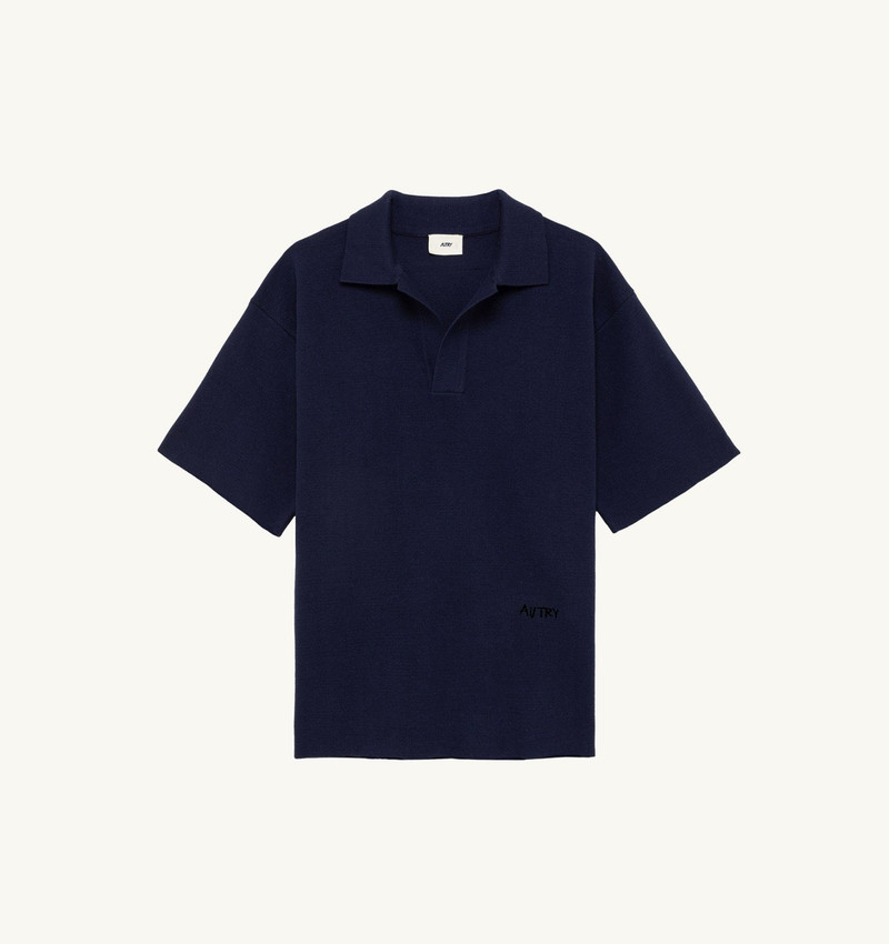 UNISEX SHORT SLEEVE KNIT POLO 1