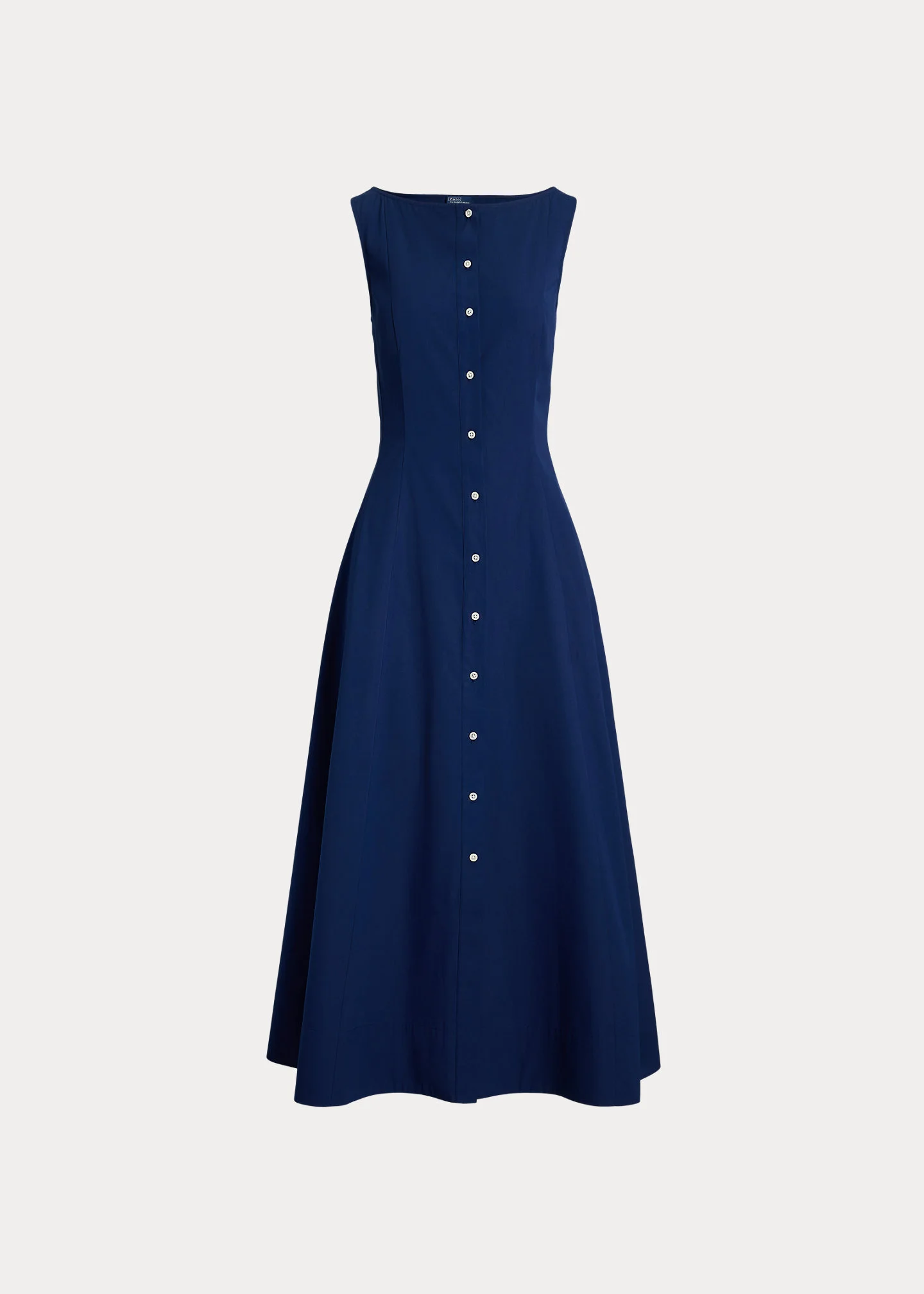 Paneled Cotton Dress - 1
