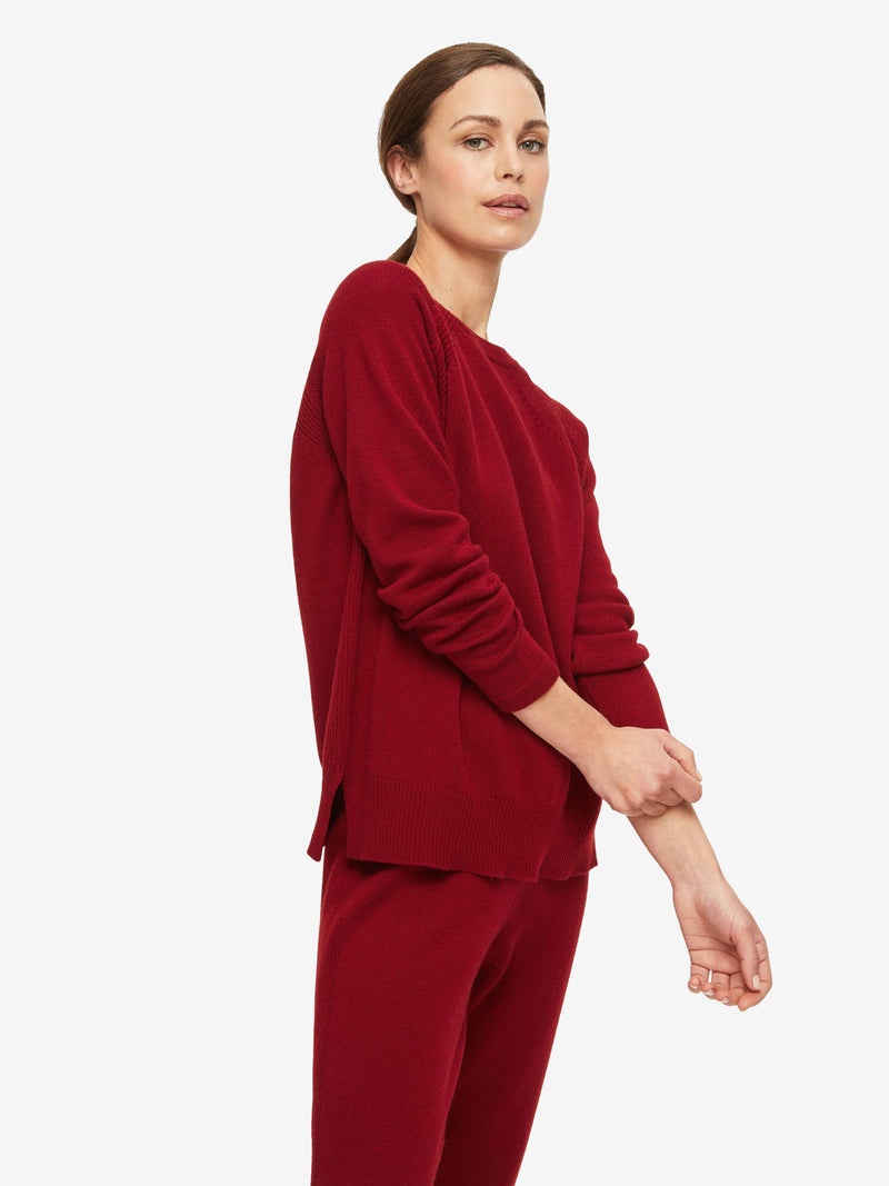 Women's Sweater Daphne Cashmere Red - 2