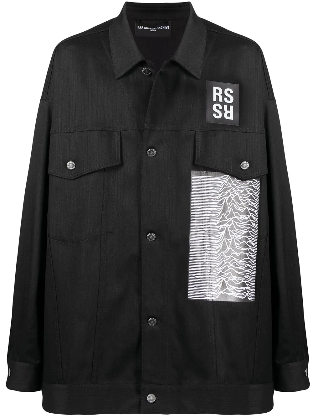 Joy Division oversized shirt jacket - 1