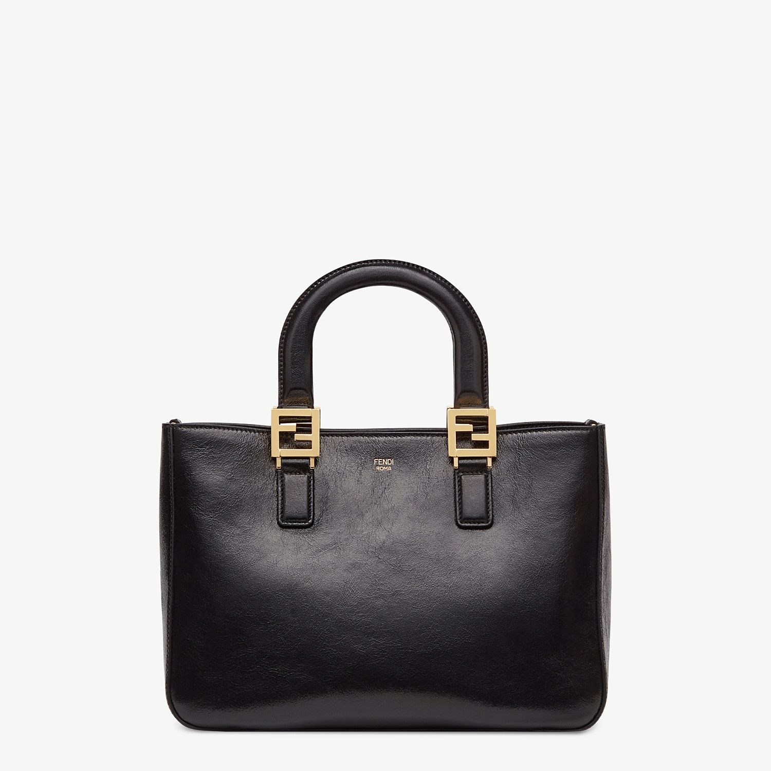 Black leather bag - 1