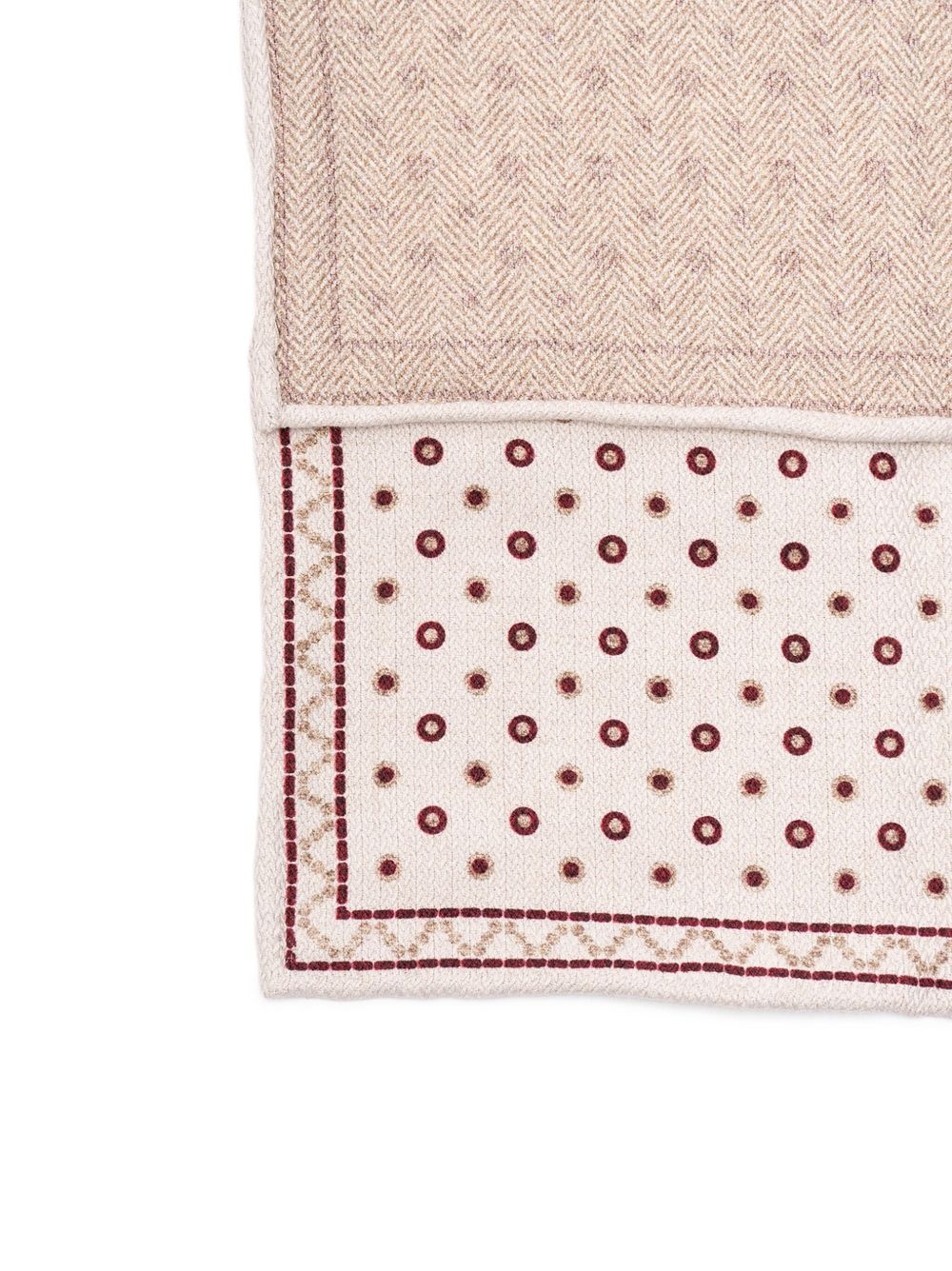 geometric-pattern scarf - 2