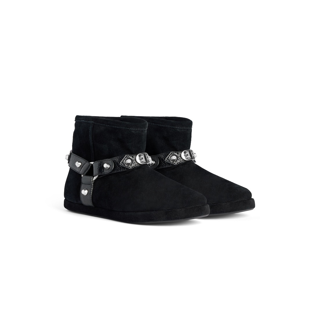 Women's Alaska Soft Bootie in Black - 2