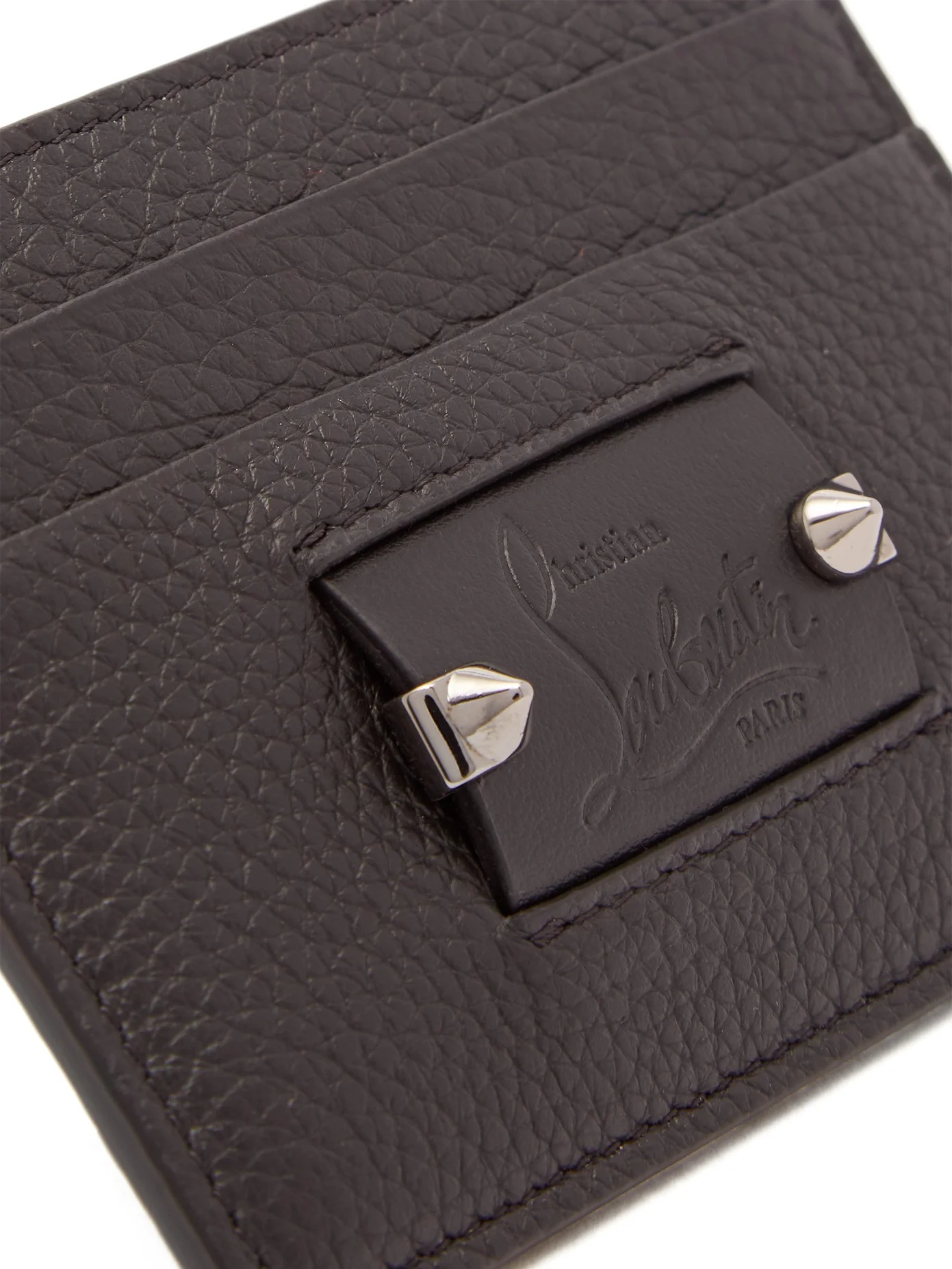 Kios spike leather cardholder - 5