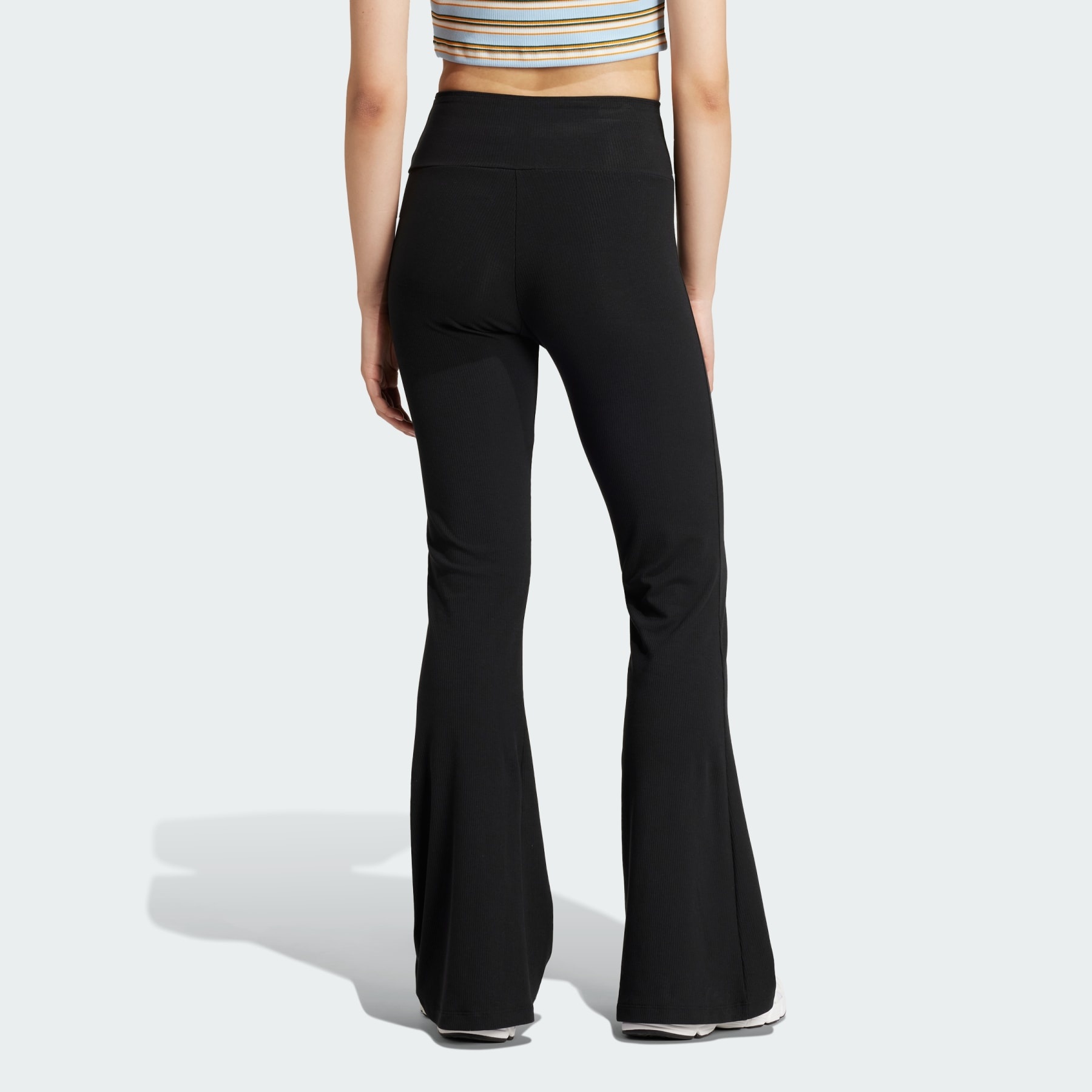 Essentials Rib Flared Leggings - 3