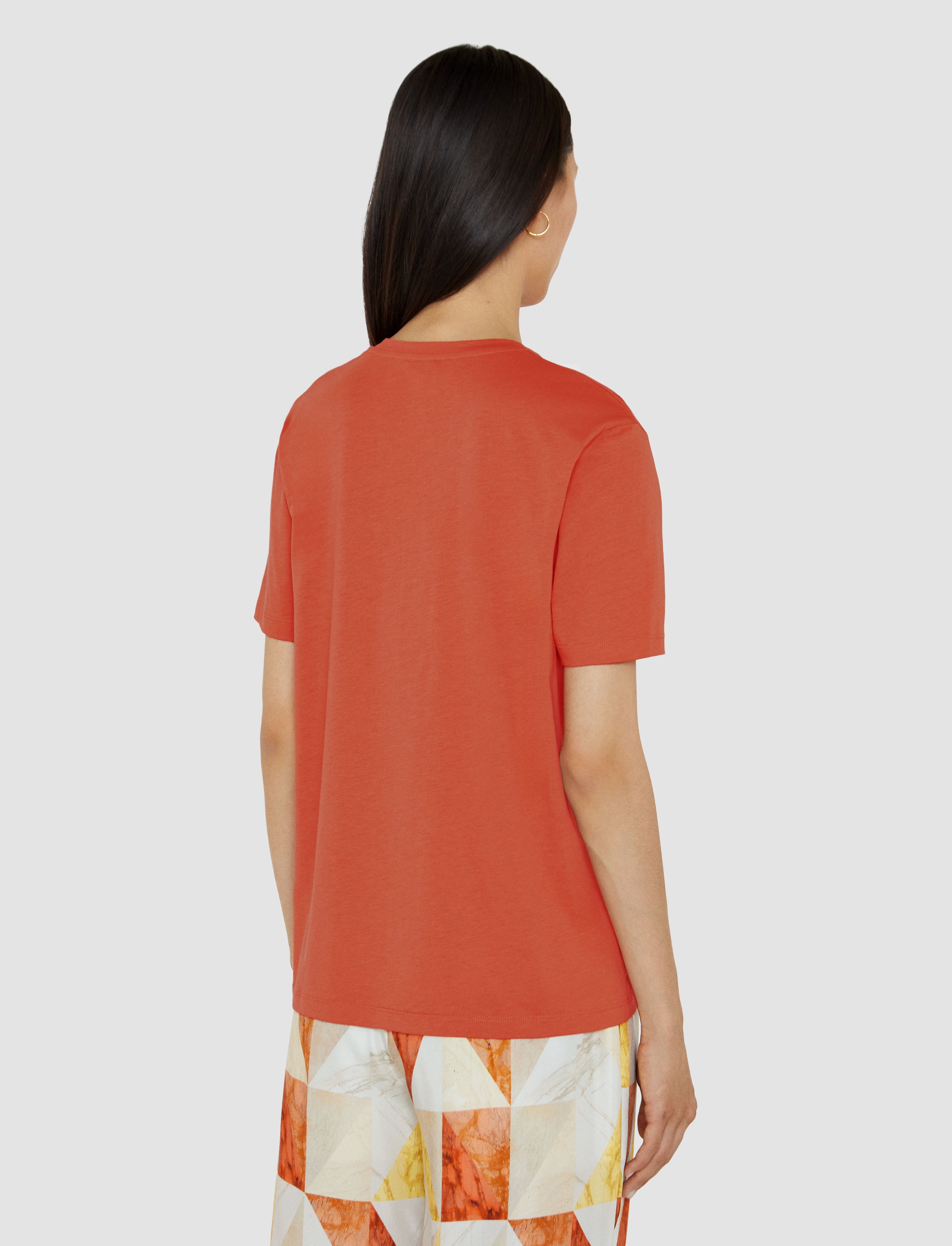 Cotton Silk Jersey T-Shirt - 4