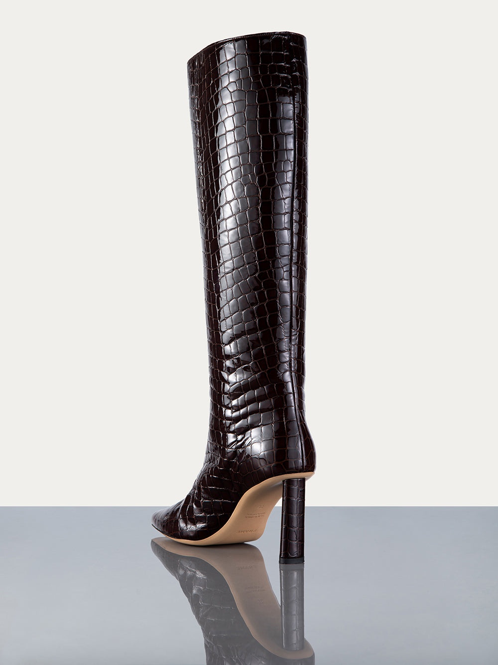 Odette Boot in Espresso Croc - 3
