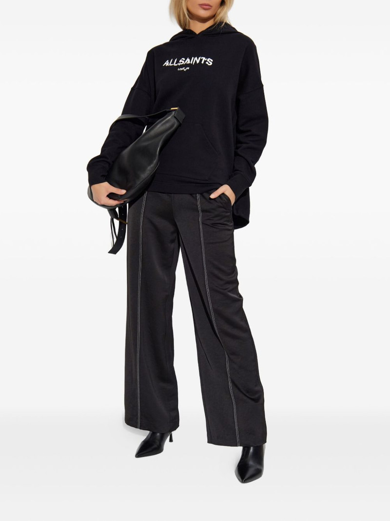 ALLSAINTS Static graphic-print hoodie outlook