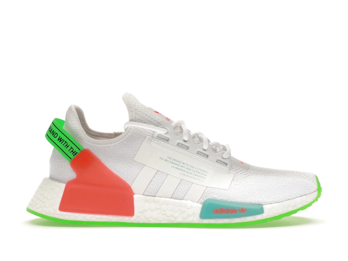 adidas NMD R1 V2 Glow White Sonic Ink - 1