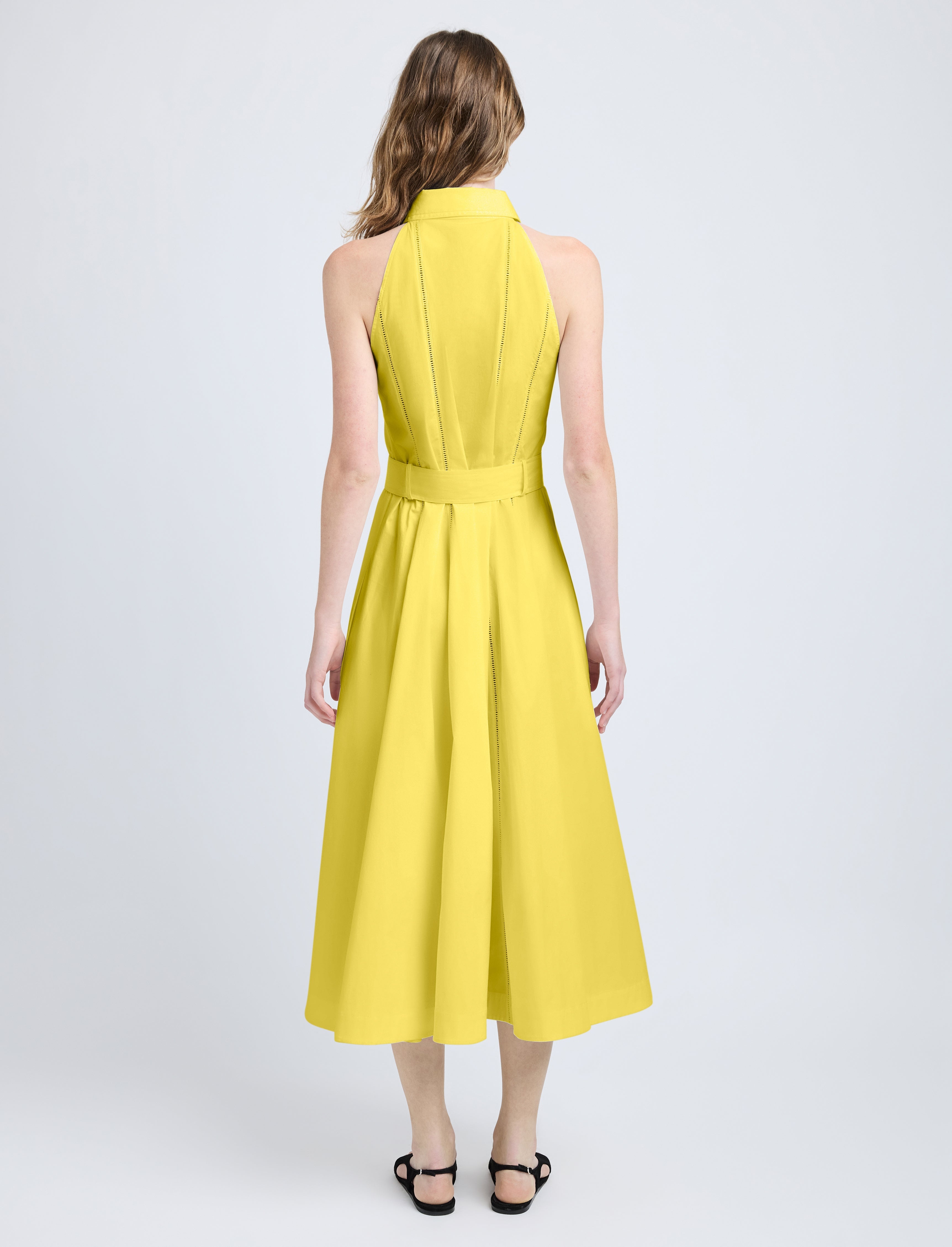 Dorothy Dress in Eco Cotton Poplin - 4