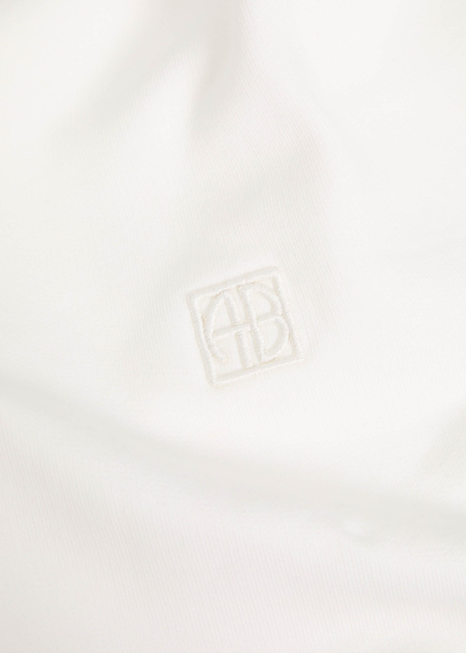 Anine Bing Miles Logo Cotton Sweatshirt - 5