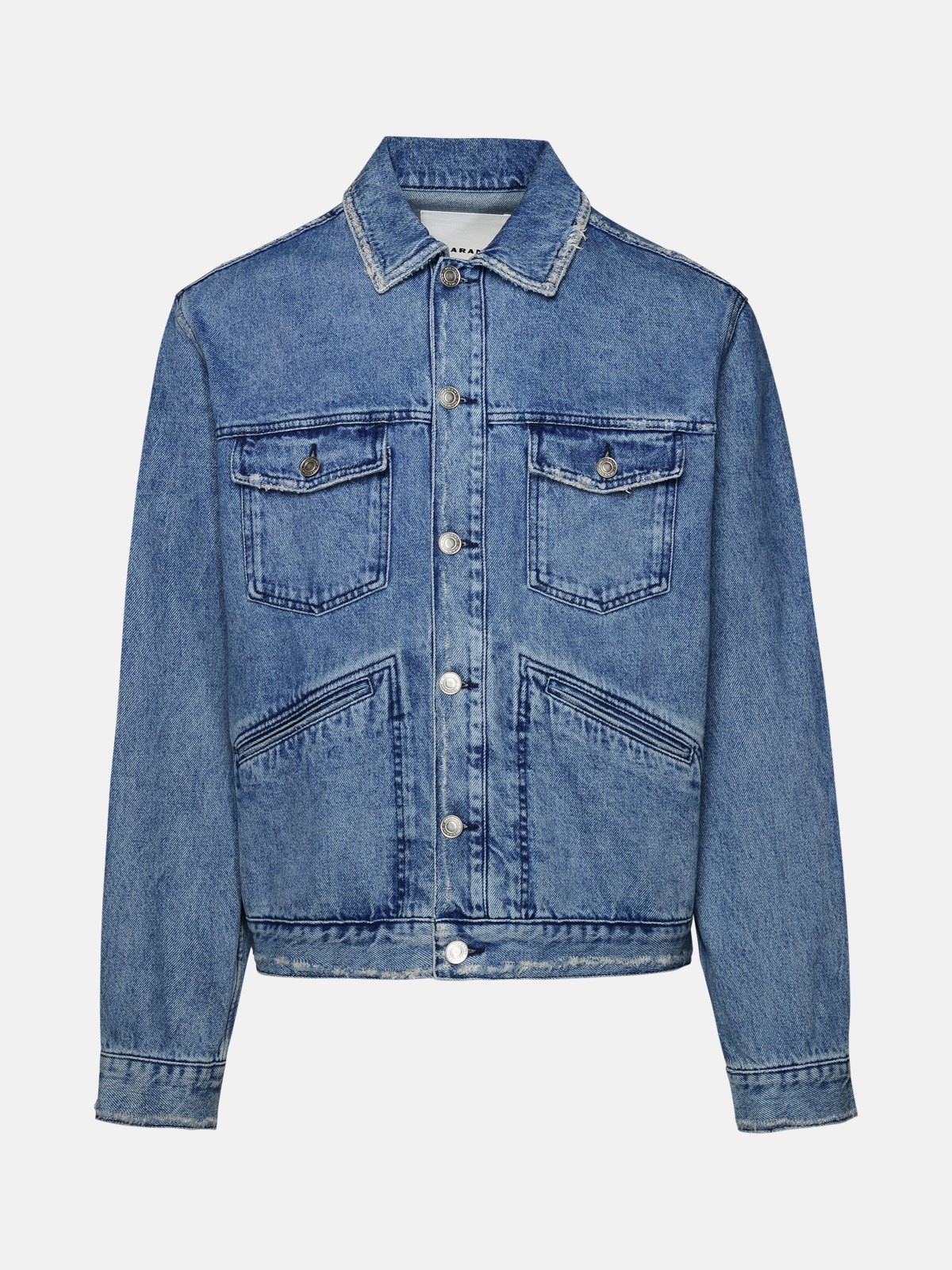 'JANGO' BLUE COTTON JACKET - 1