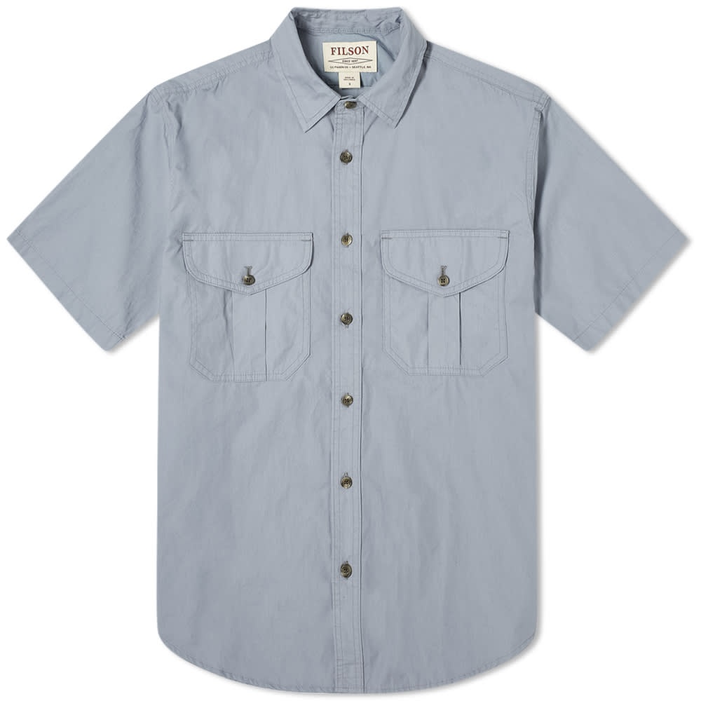 Filson Short Sleeve Feather Cloth Shirt - 1