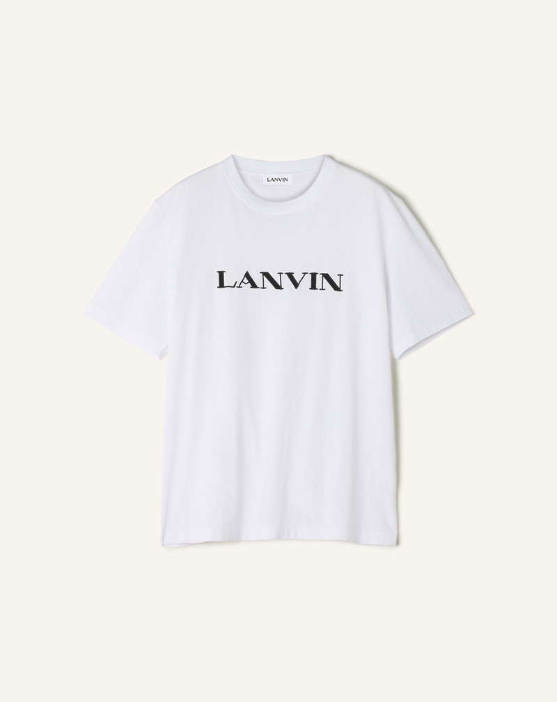 LANVIN EMBROIDERED COTTON T-SHIRT 1