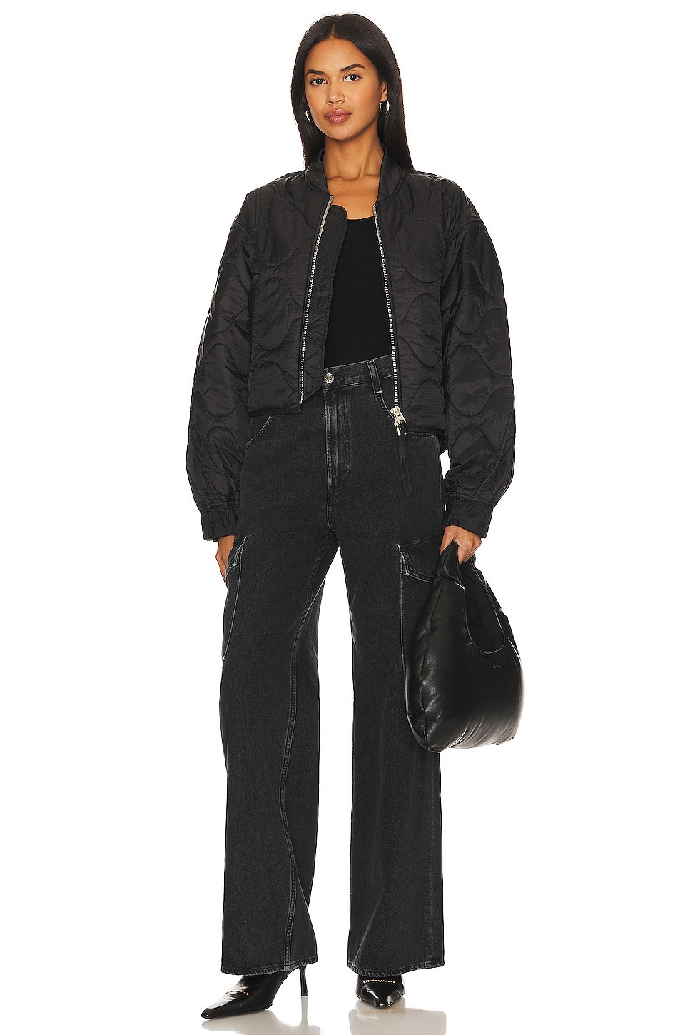 x Shoreditch Ski Club Iona Quilted Jacket - 6