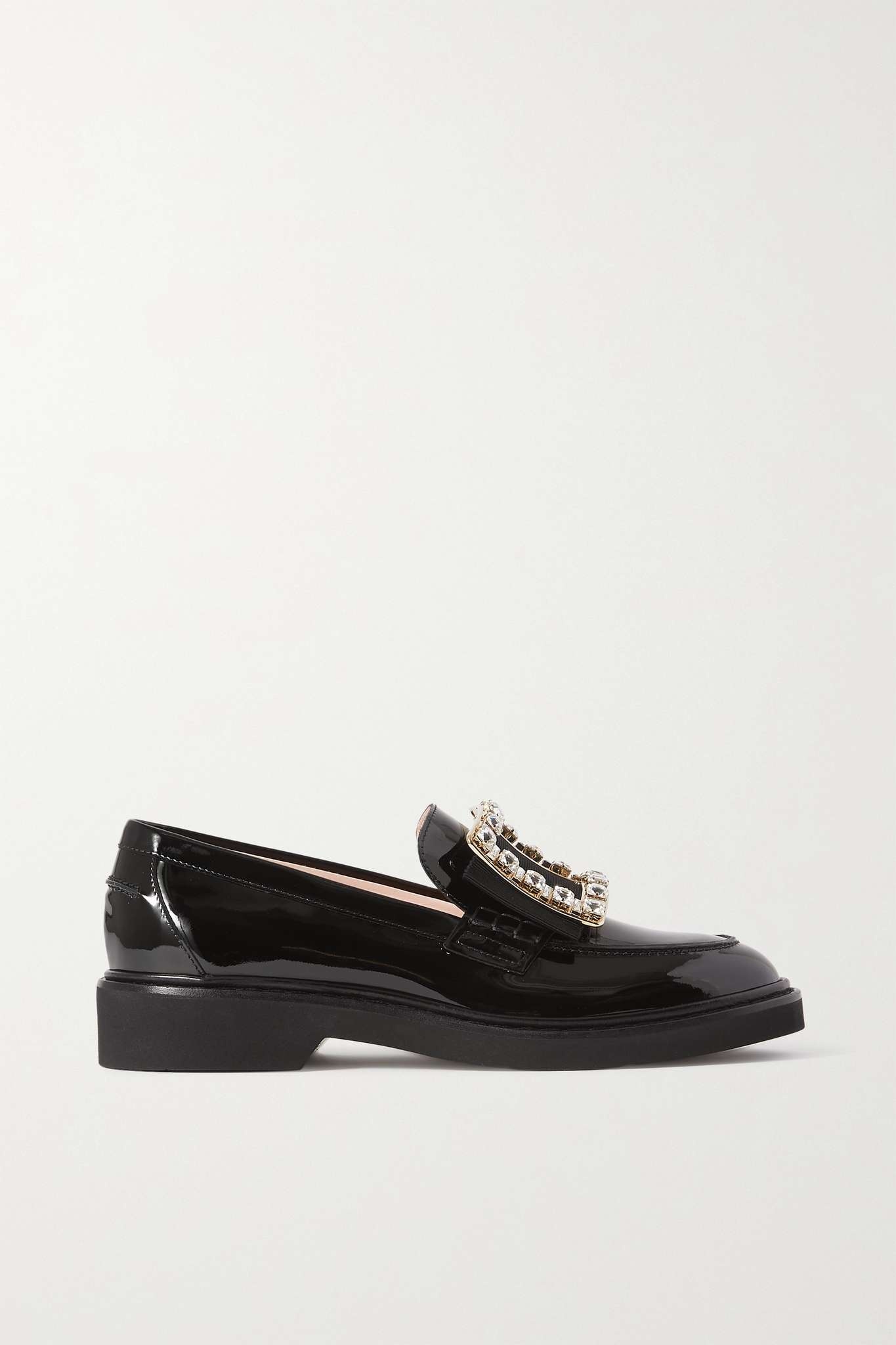 Viv Rangers buckled patent-leather loafers - 5