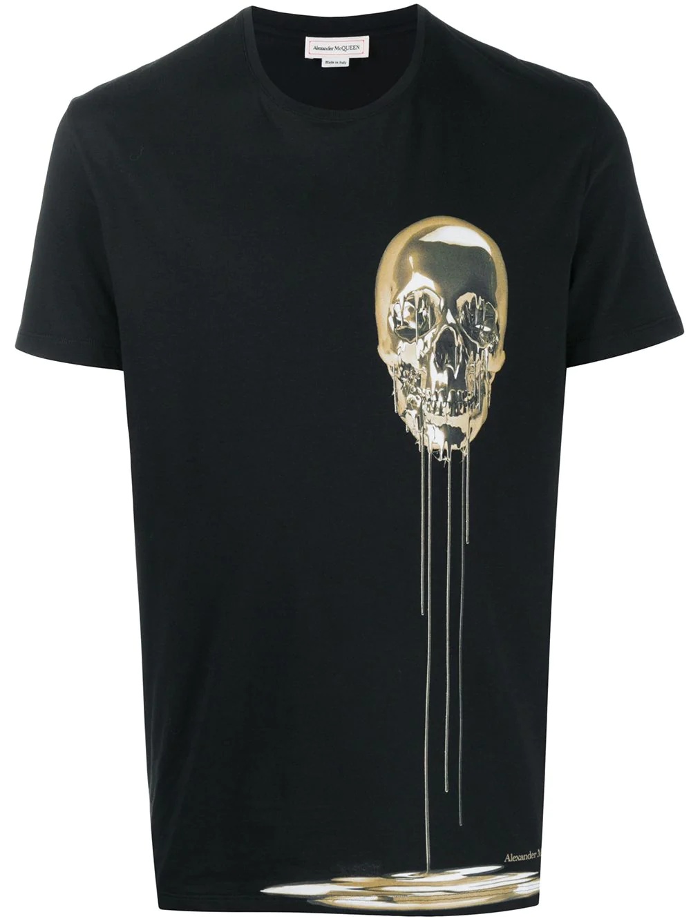 skull-motif short-sleeve T-shirt - 1