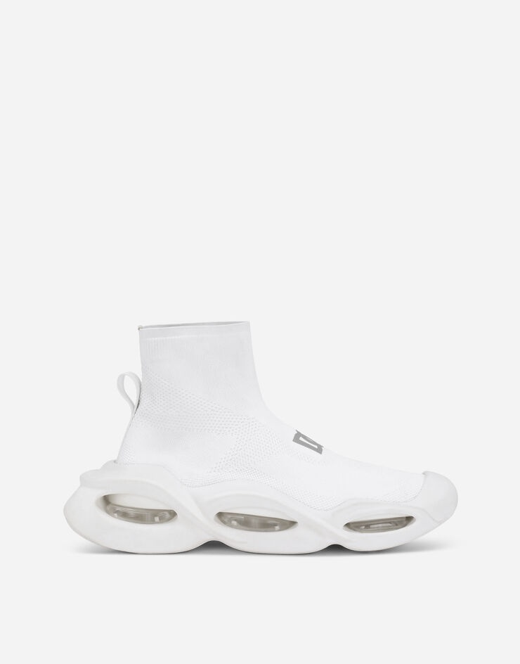 Stretch mesh Wave mid-top sneakers - 1