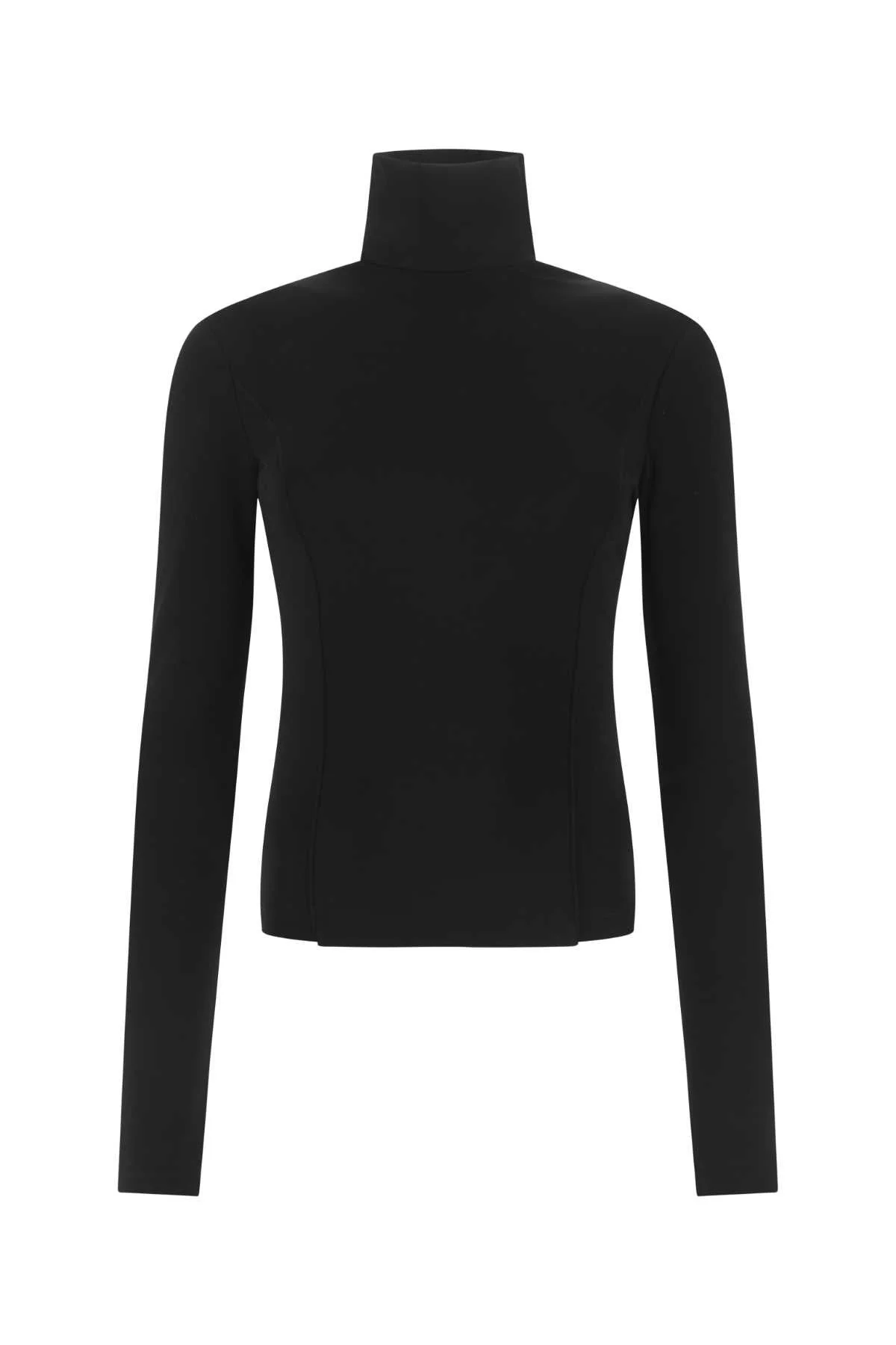 Givenchy Women Black Stretch Viscose Blend Top - 1
