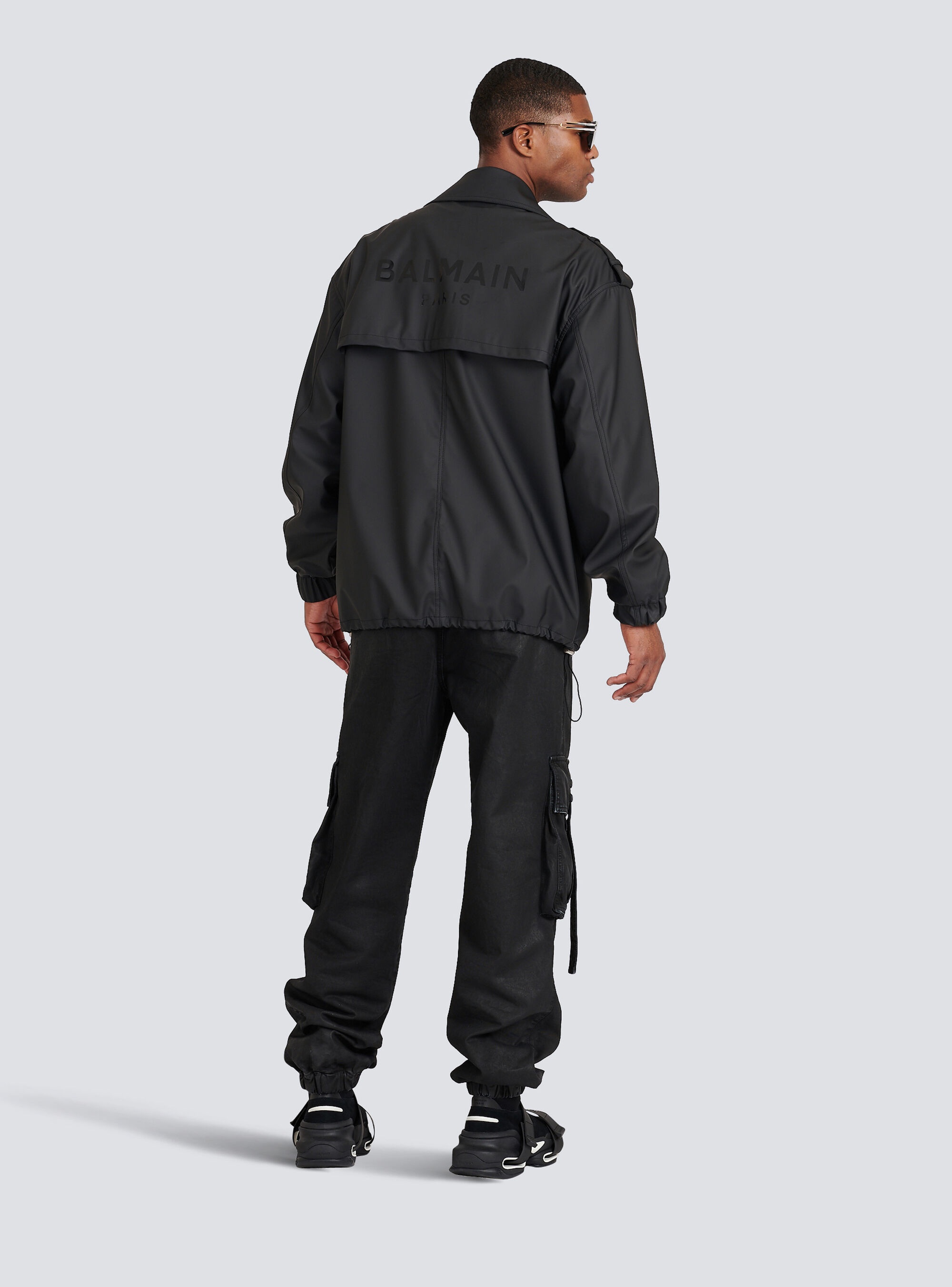 Quilted faux leather biker jacket - 2