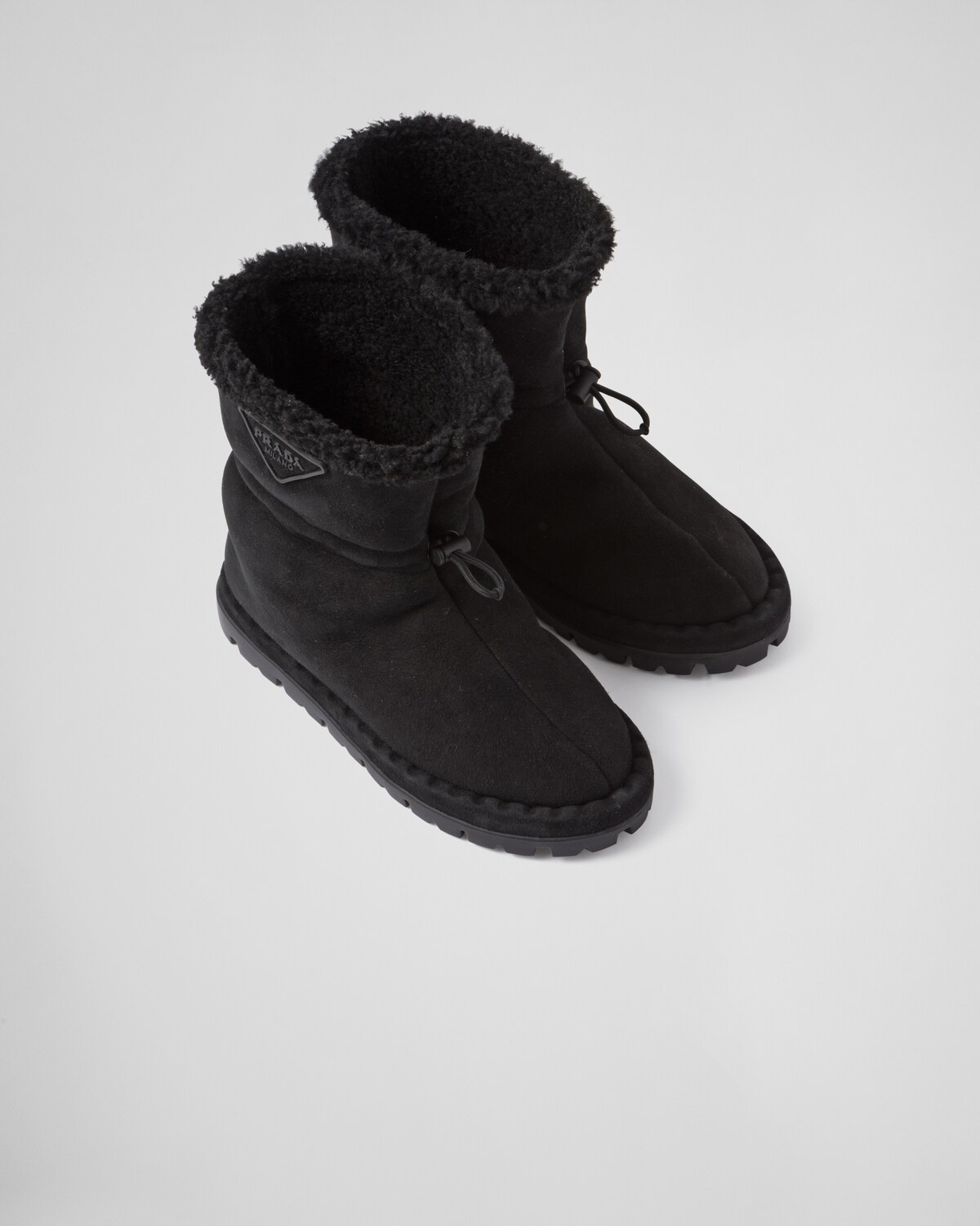 Shearling booties - 4