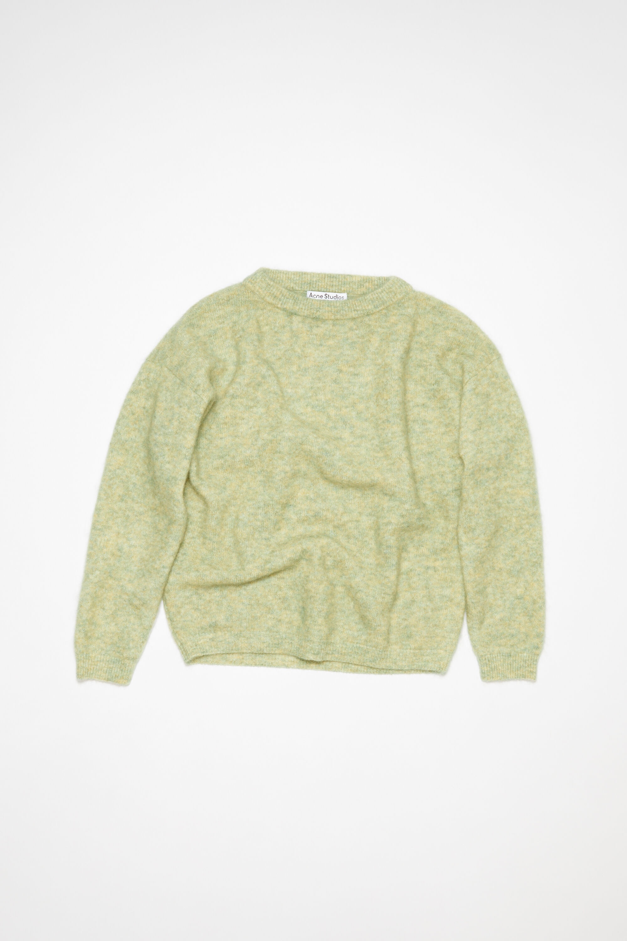 Wool mohair jumper - Pistachio Green - 6