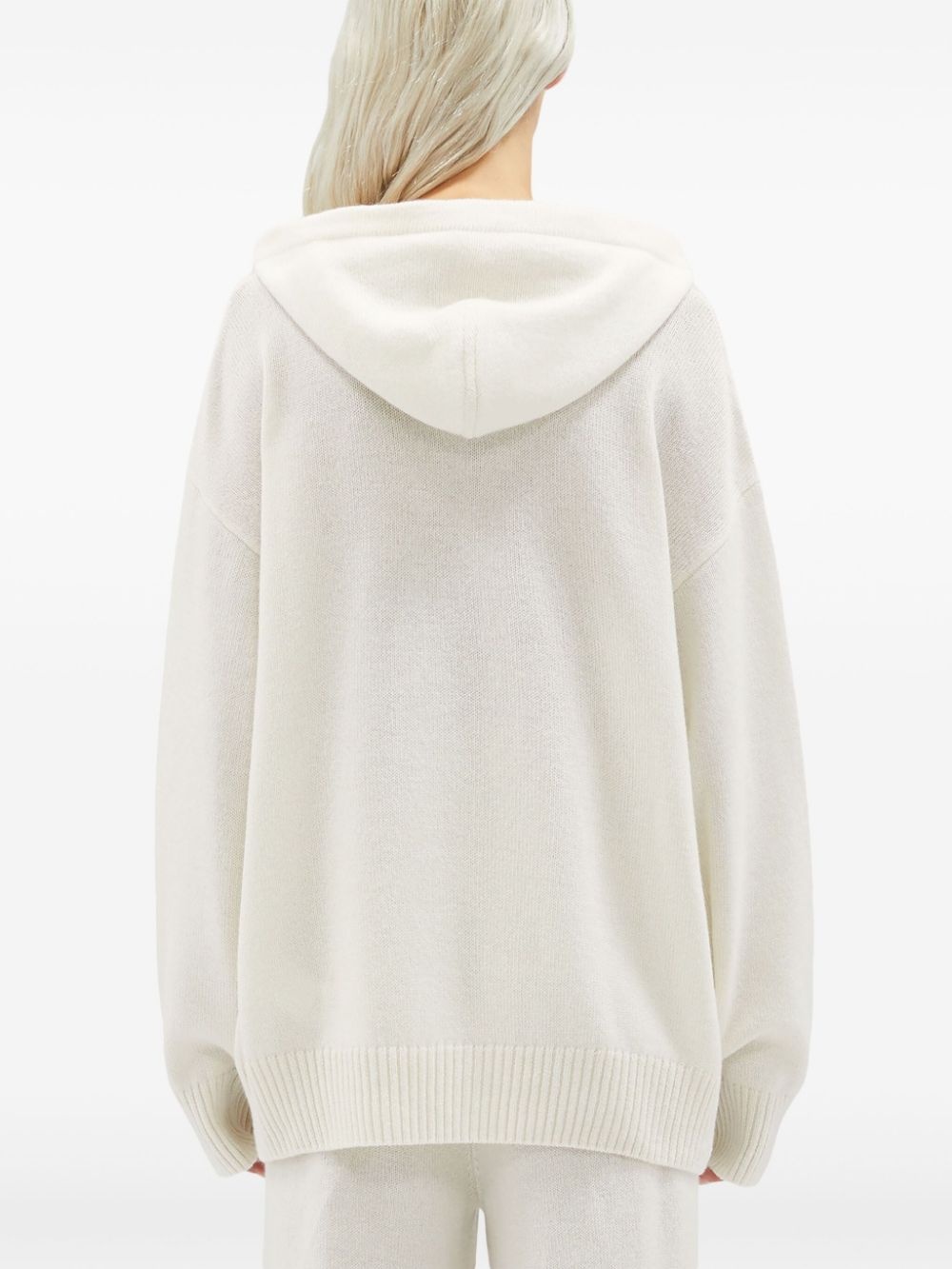 embroidered-logo sweatshirt - 4