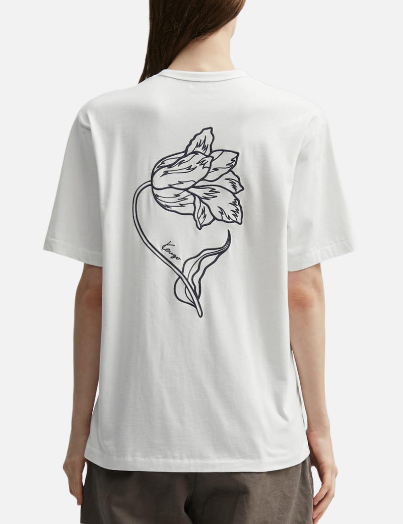 KENZO 'KENZO TULIP' EMBROIDERED T-SHIRT outlook