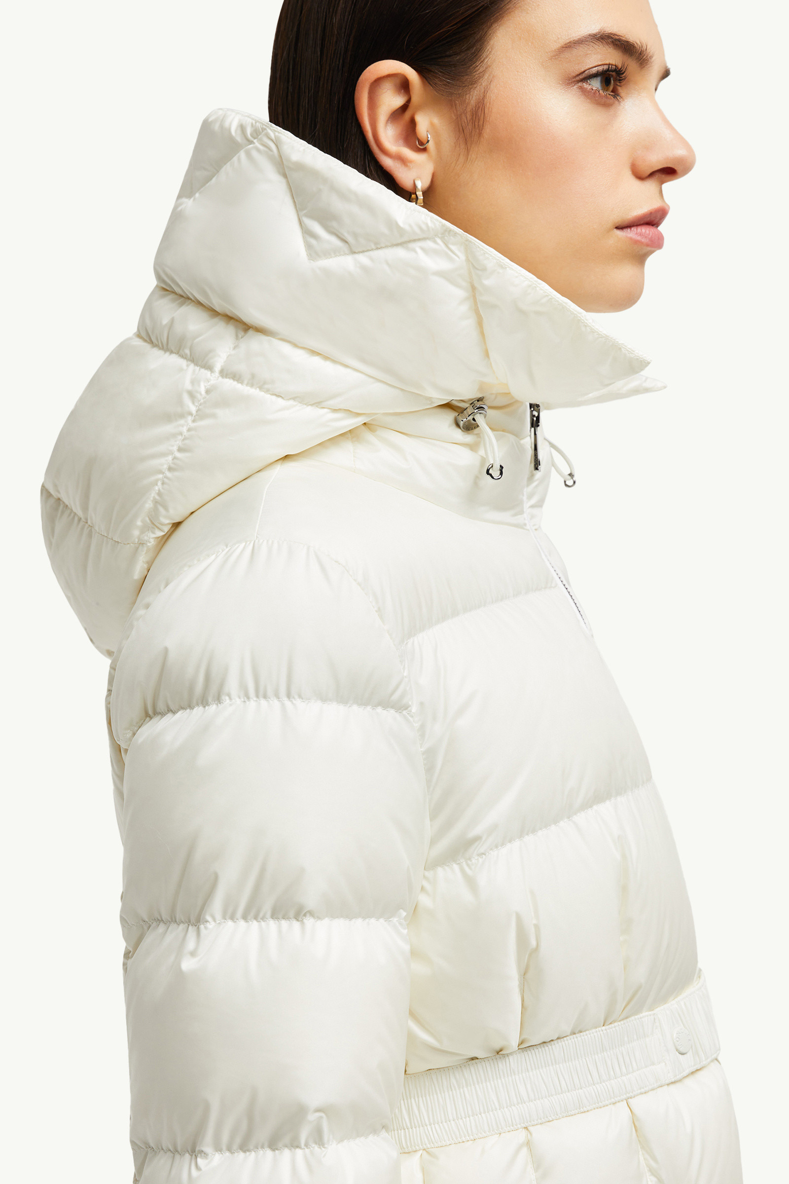 Boed Hooded Shearling-Trimmed Short Down Jacket - 8