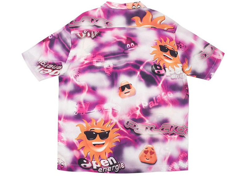 PALACE Palace Open Energy Shirt Shirt Purple outlook
