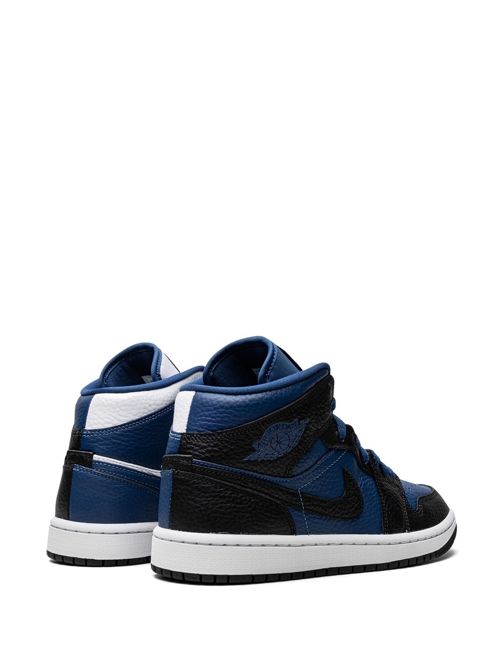 Jordan 1 Mid Split "Black/French Blue/White" sneakers - 3