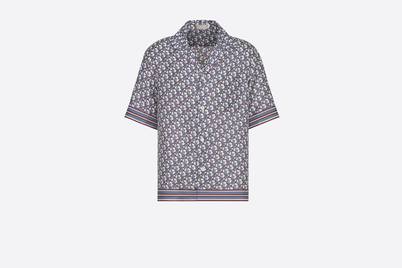 Dior Oblique Pixel Hawaiian Shirt 1