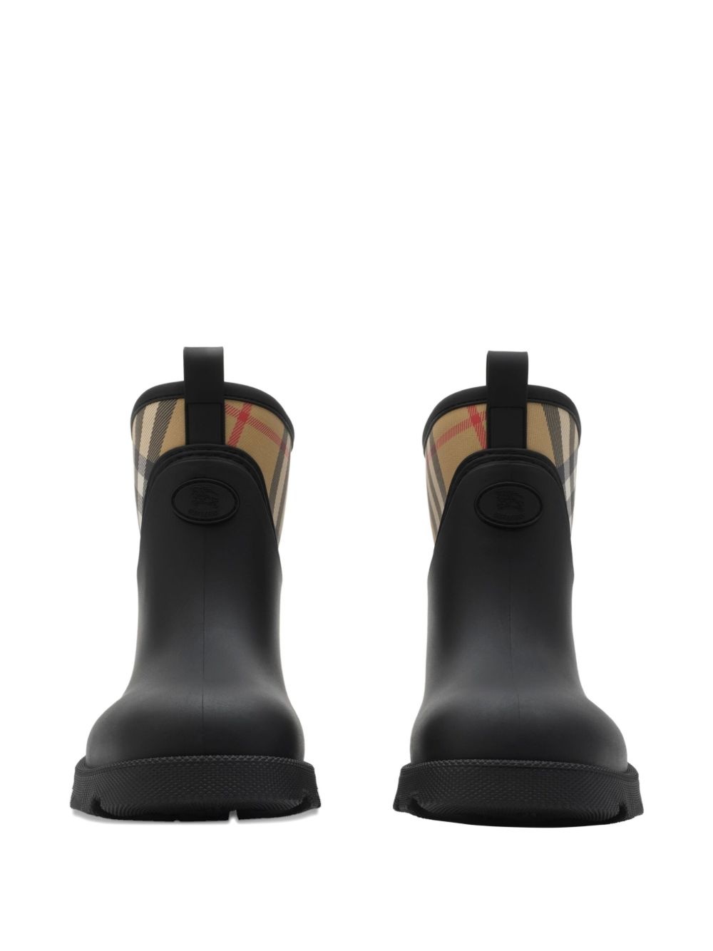 Vintage Check-detailed rain boots - 2