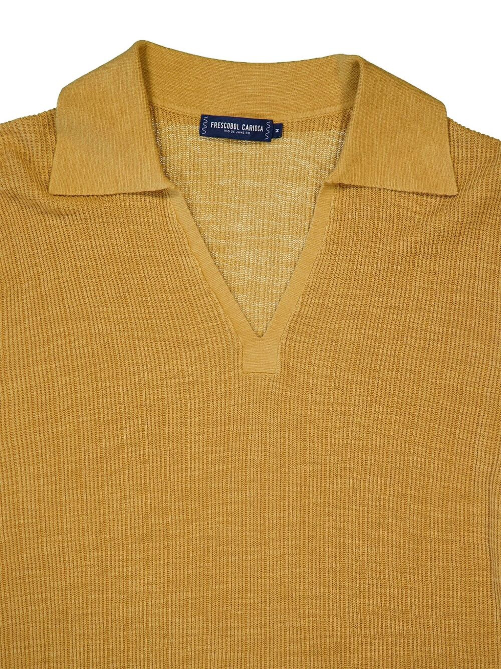 Joaquim ribbed V-neck polo shirt - 4