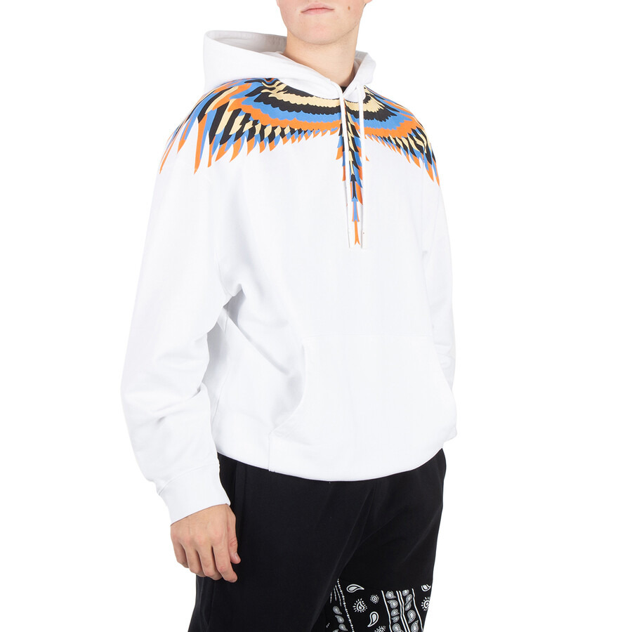 Marcelo Burlon Optical Wings Cotton Hoodie - 2