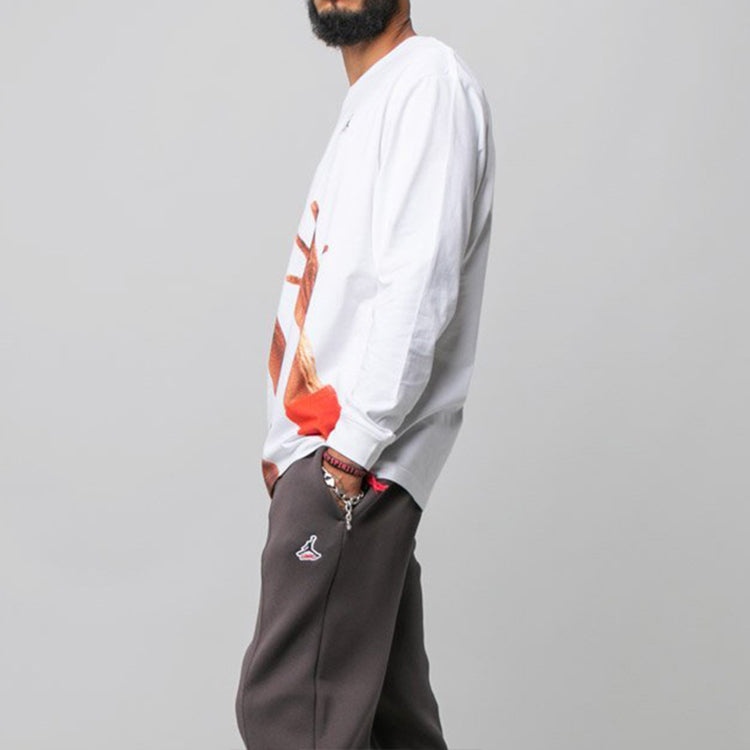 Air Jordan x Union LA The J Long-Sleeve T-Shirt 'White' CV1298-100 - 4