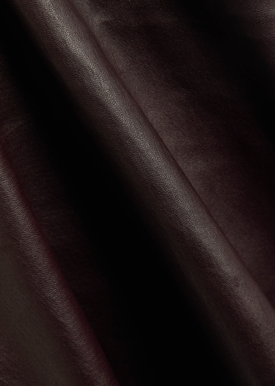Stouls Cherry Halterneck Stretch-leather top - 5