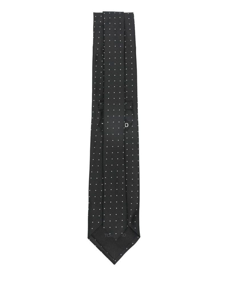 TOM FORD polka-dot tie outlook