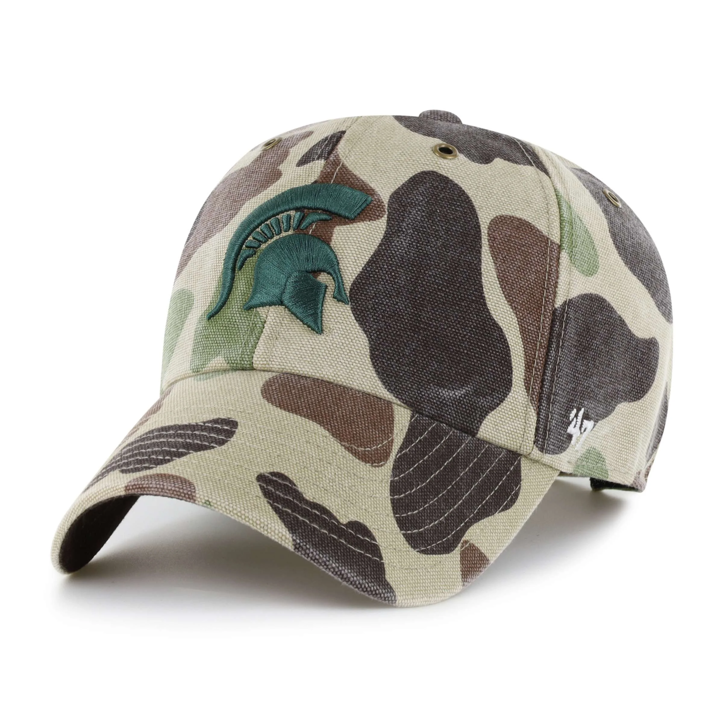 Michigan State Spartans '47 Camo Clean Up - 1