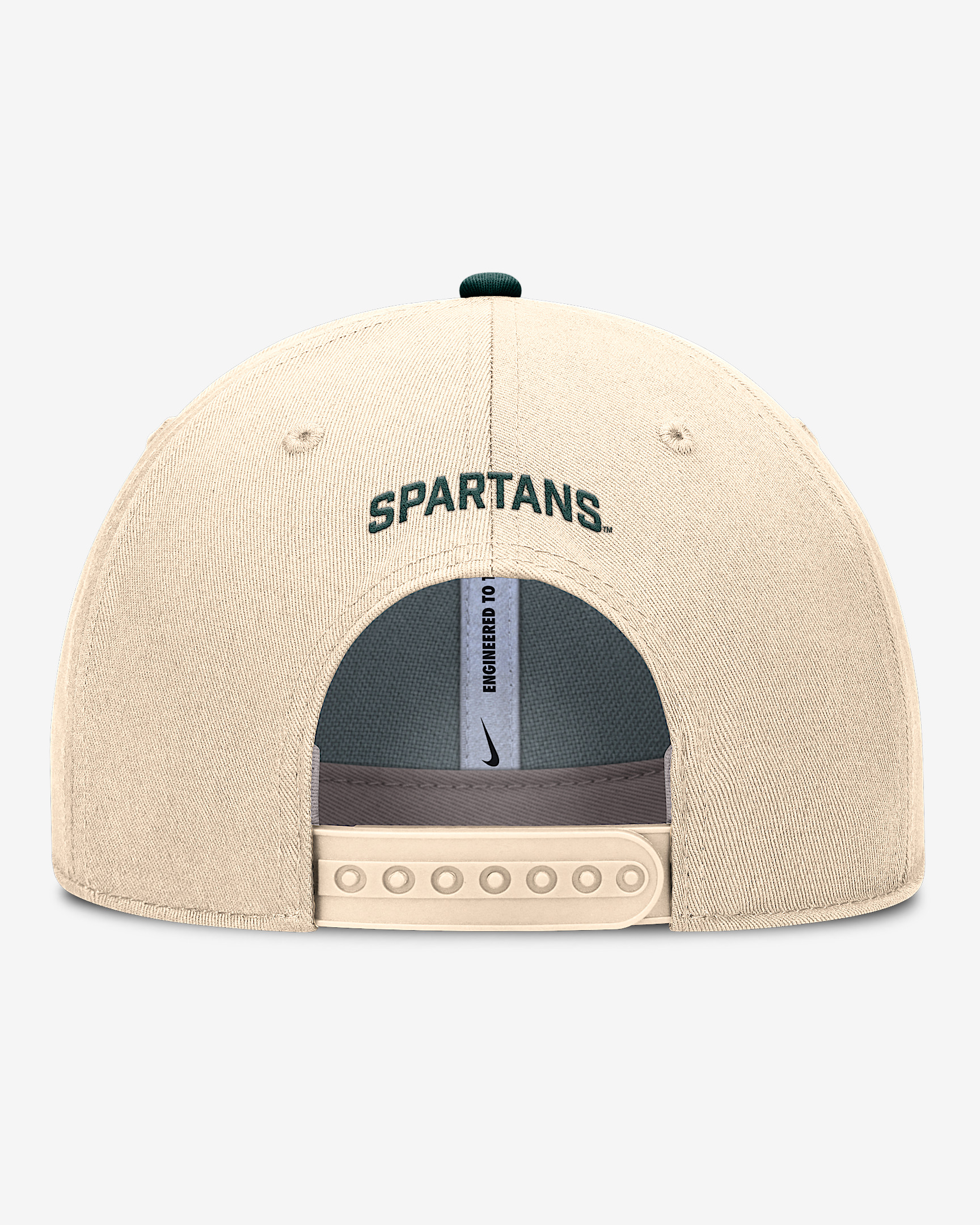 Michigan State Primetime Rise Men's Nike Dri-FIT College Trucker Adjustable Hat - 2