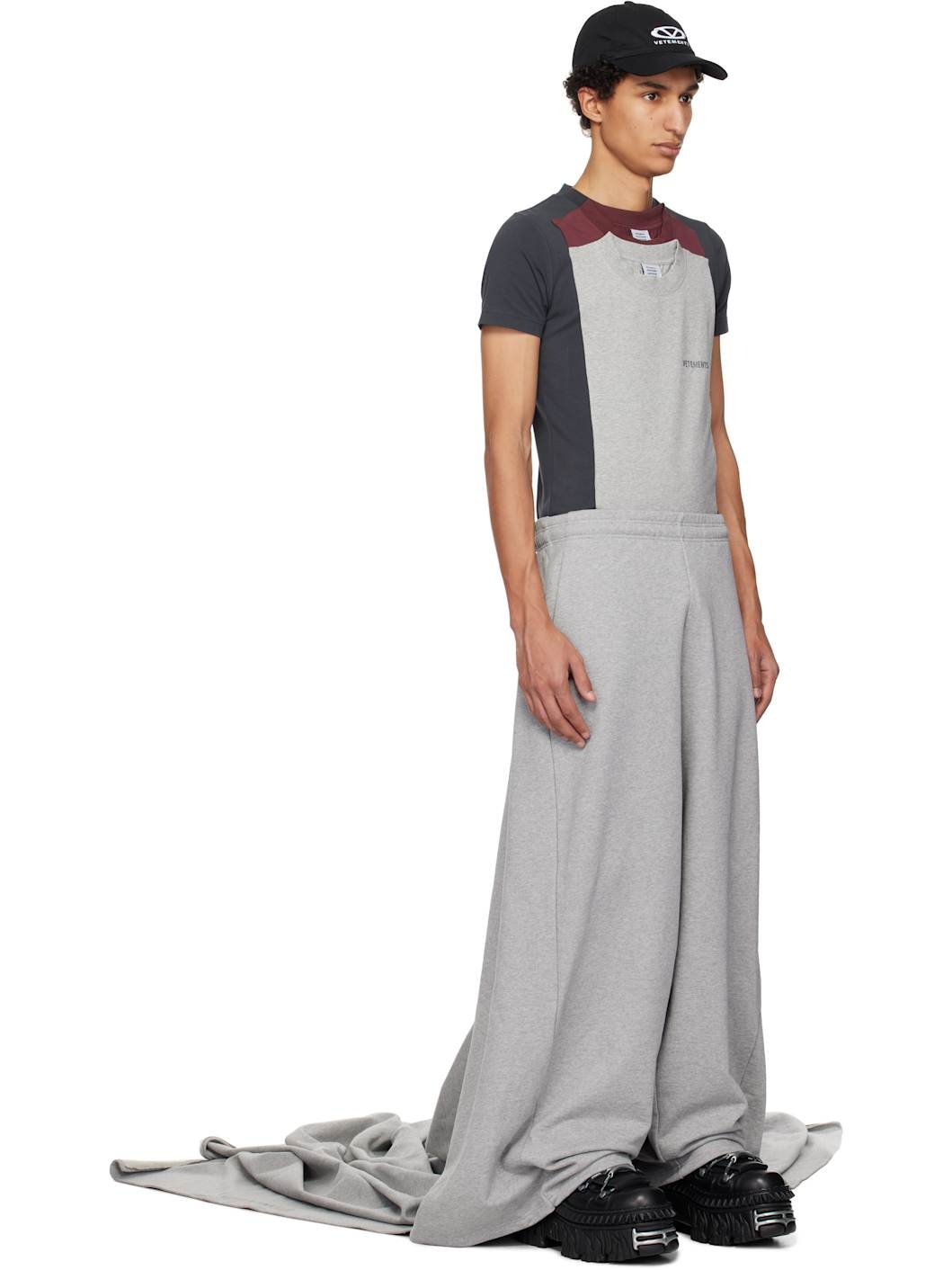 Gray Runway Train Sweatpants - 2