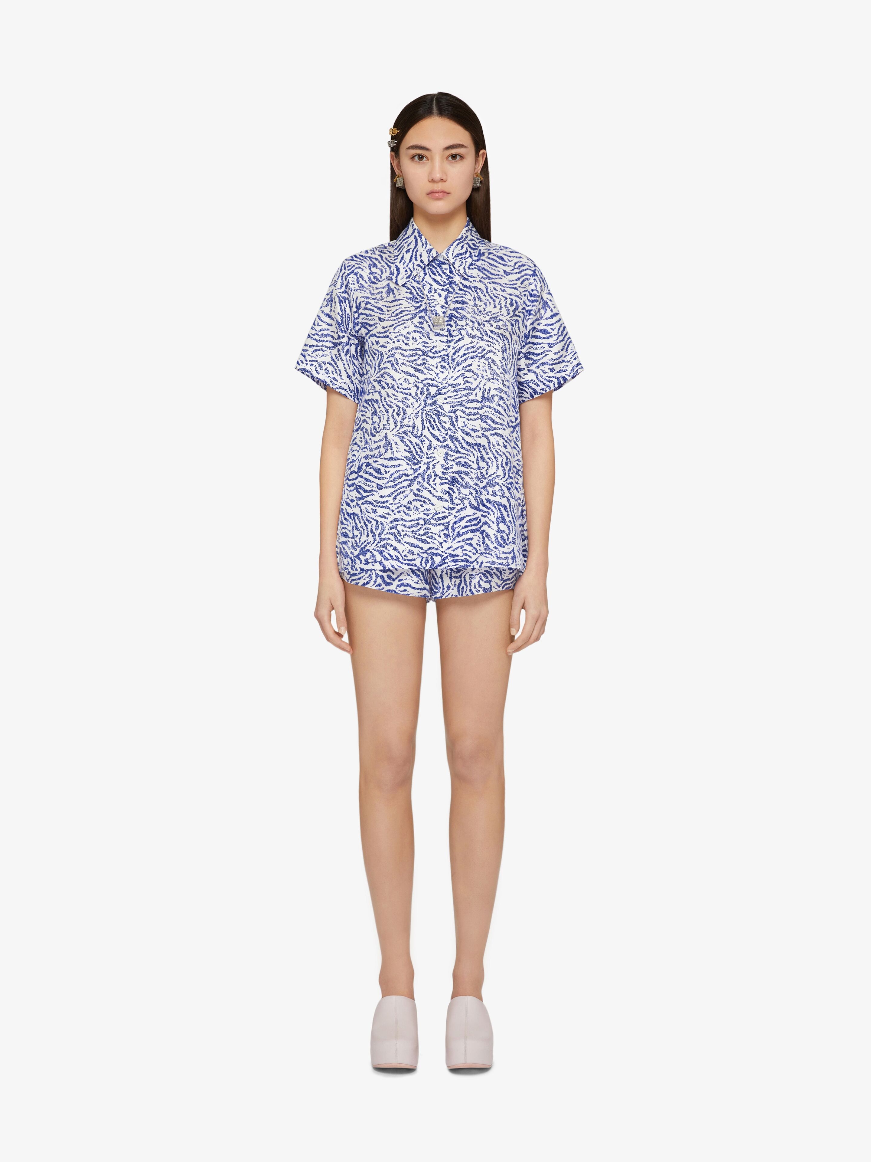 SHIRT IN PRINTED SILK - 2
