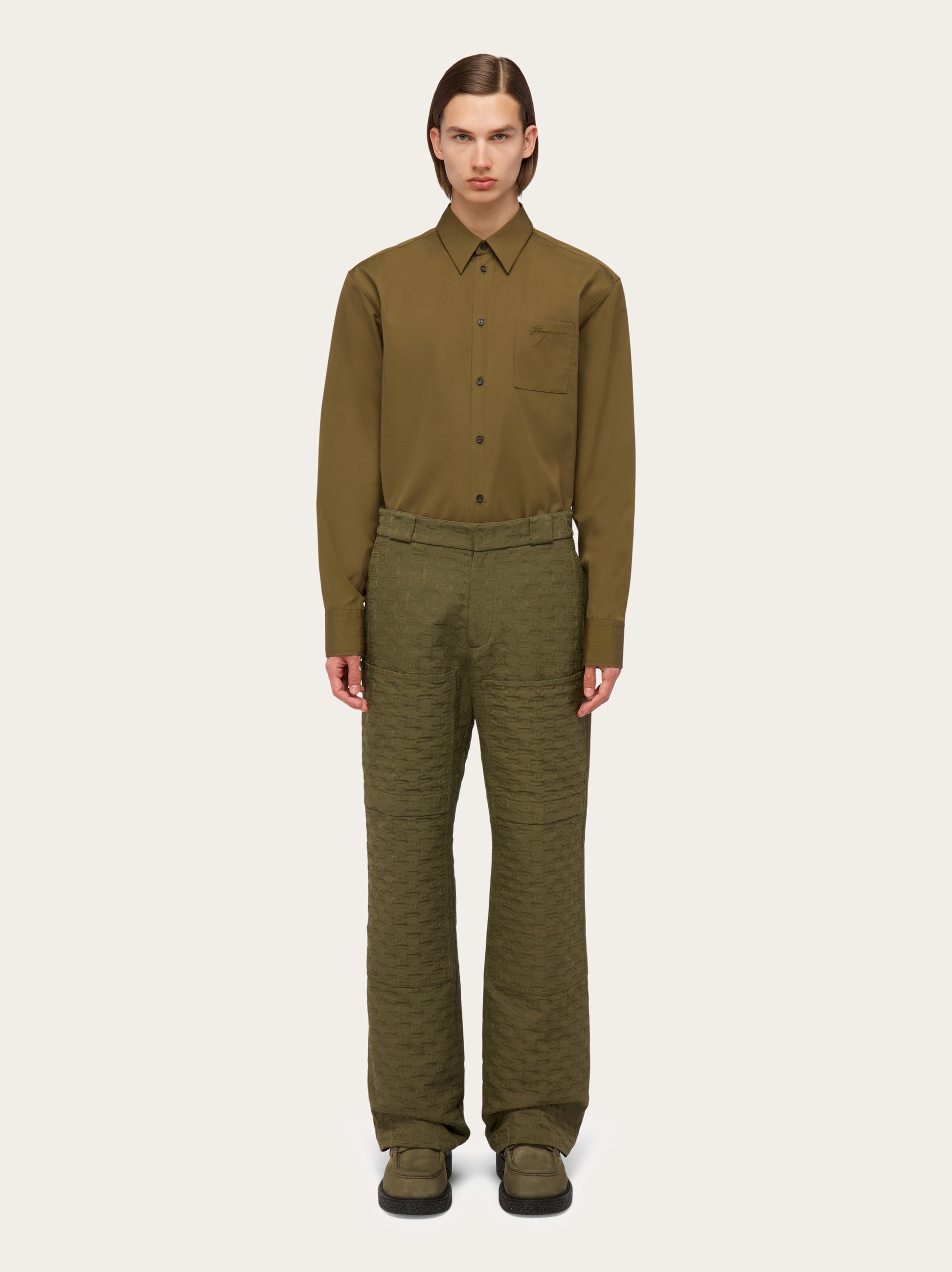 Ferragamo Monogram trouser - 7