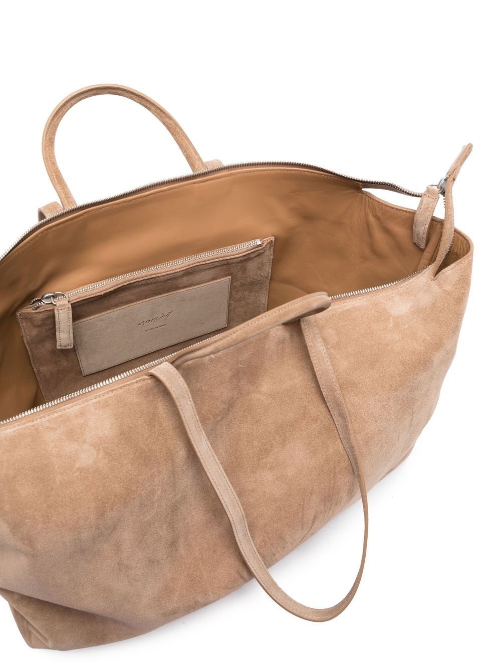 multi-strap suede tote - 5