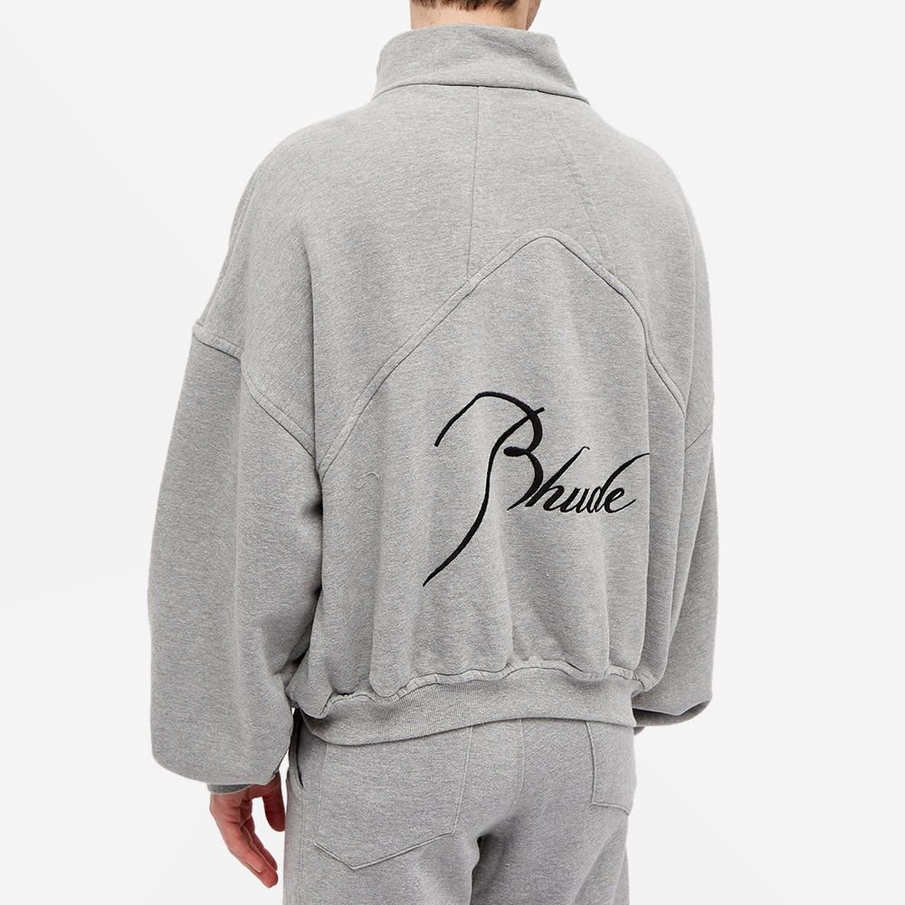 Rhude Logo Quarter Zip Sweat - 5