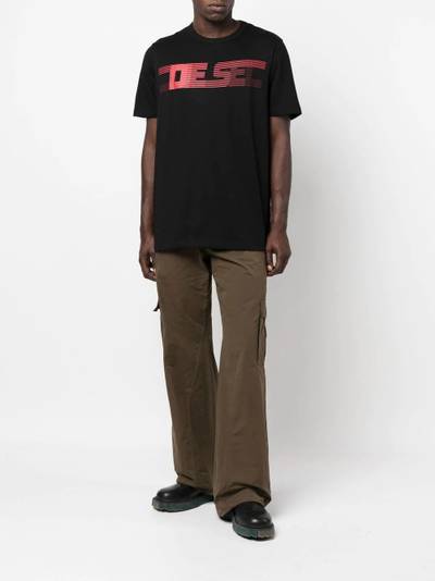 Diesel T-JUST-E19 logo-print T-shirt outlook