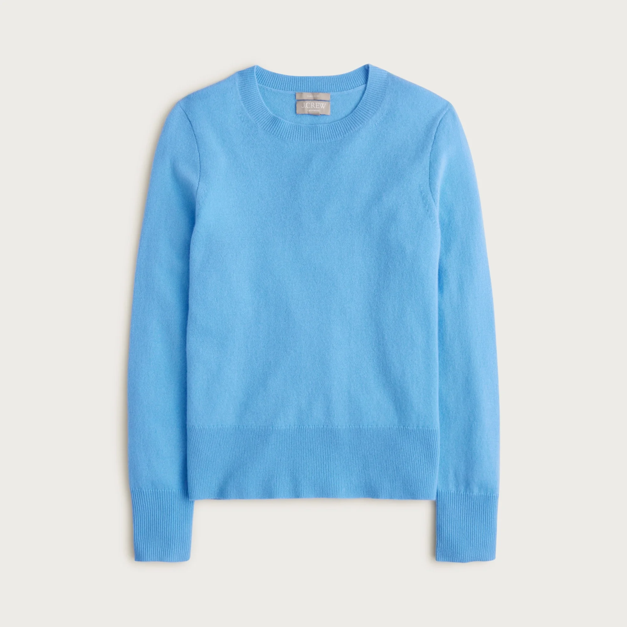 Cashmere classic-fit crewneck sweater - 1