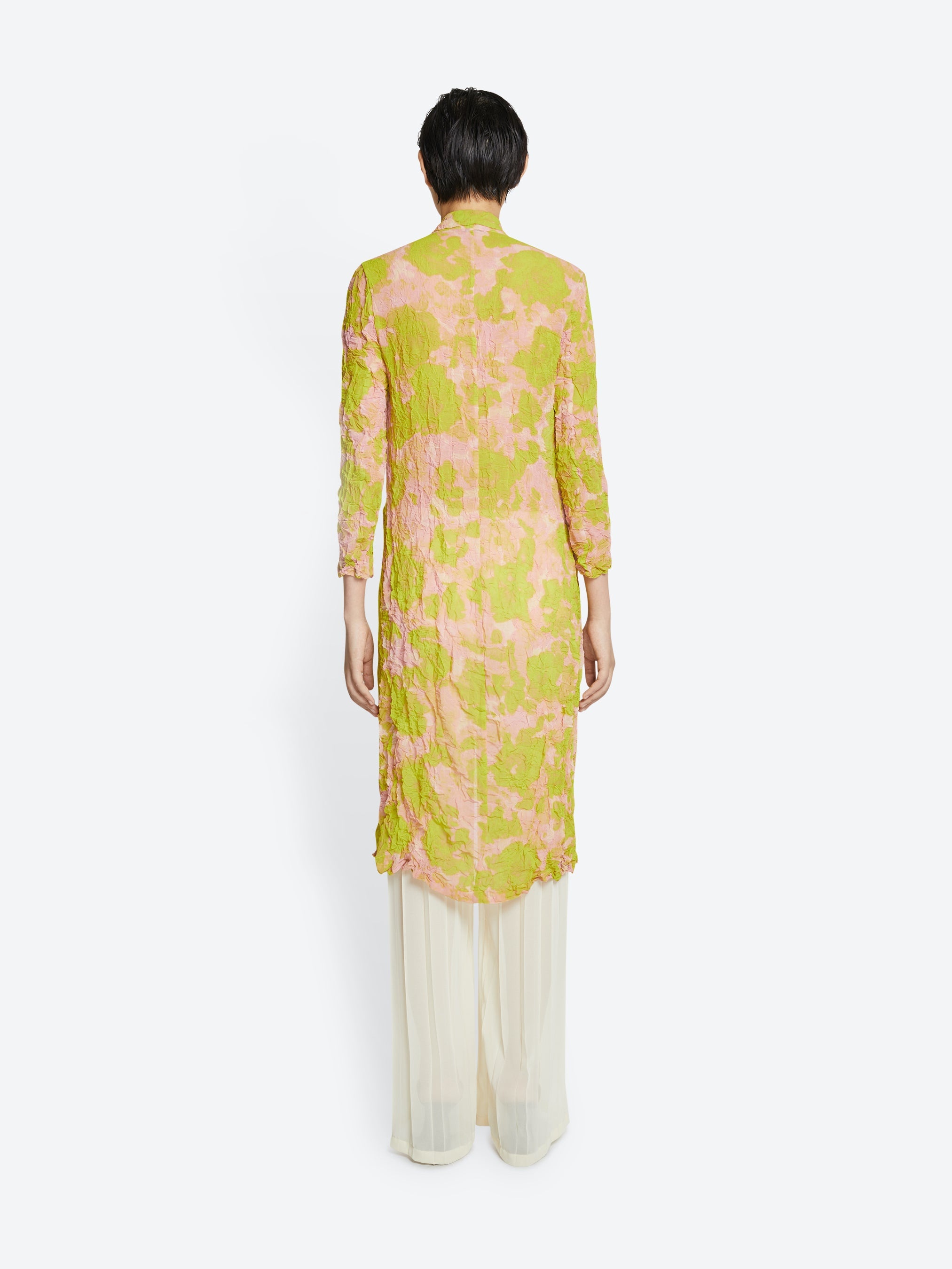 CRUSHED LONG BLAZER - 4