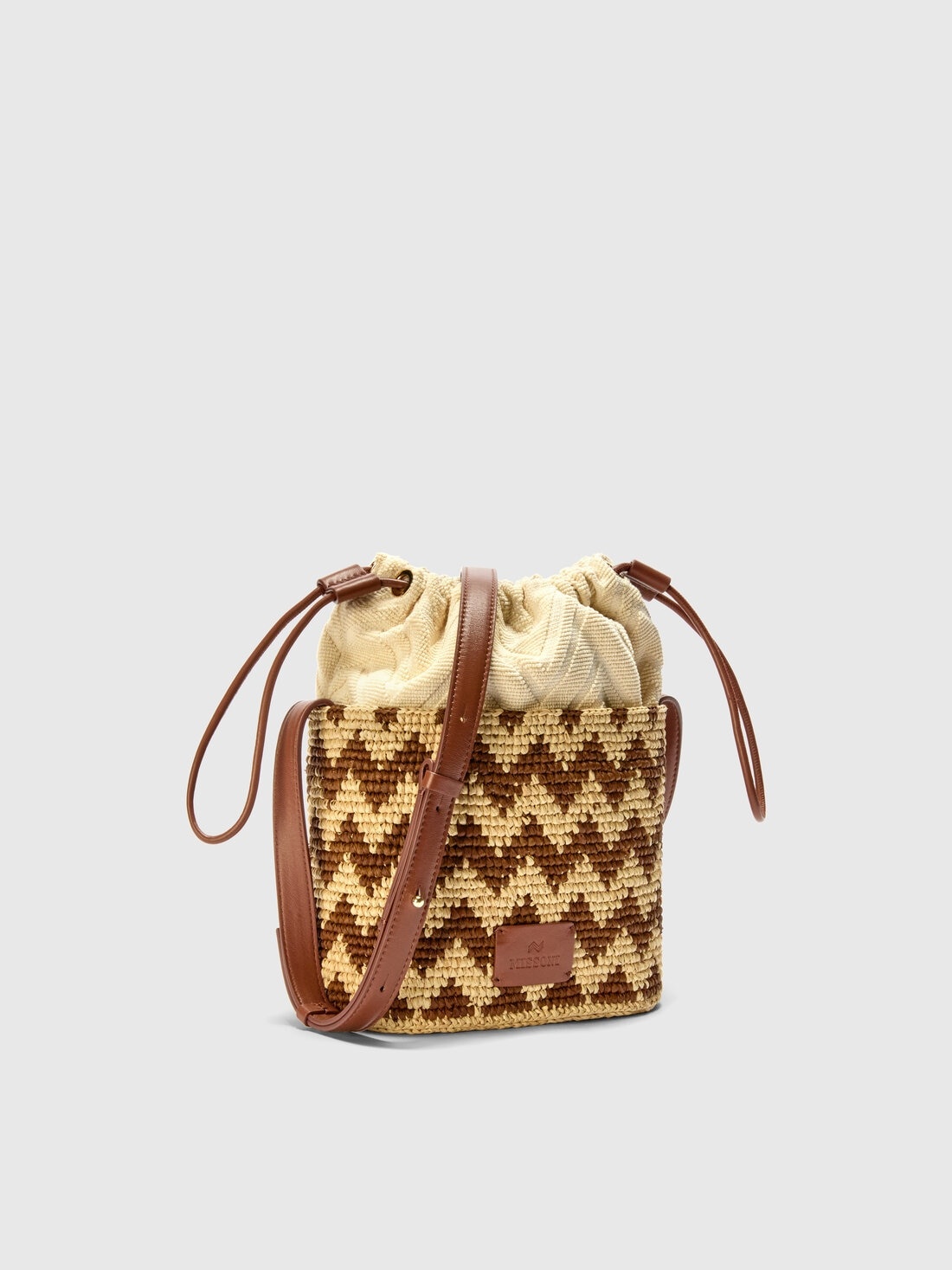 Raffia shoulder bag - 2